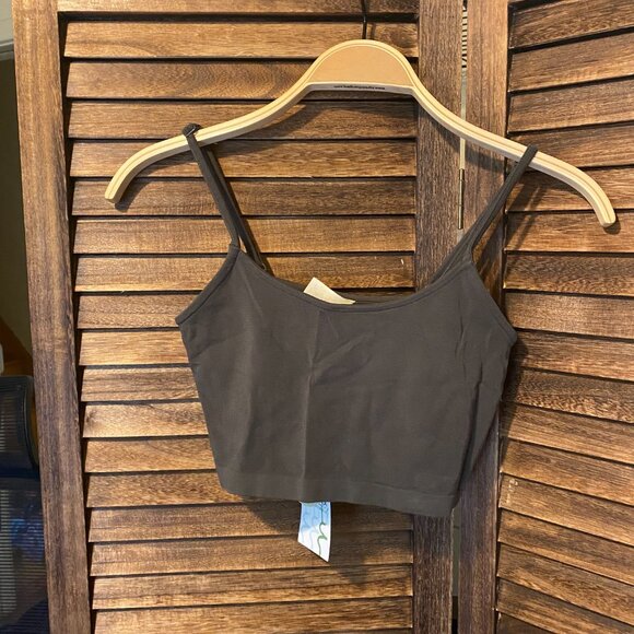 C'est Moi Crop Tankini Olive - Picture 1 of 3